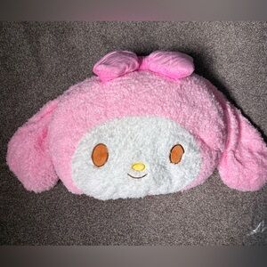 Plush Pink Bunny Pillow Plush